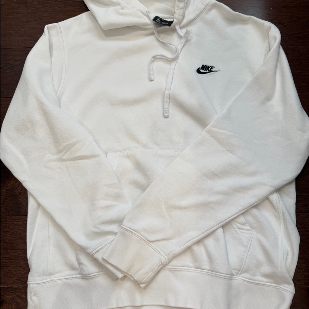Nike Men's Classic White Hoodie
